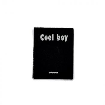 Weblabel Cool boy schwarz